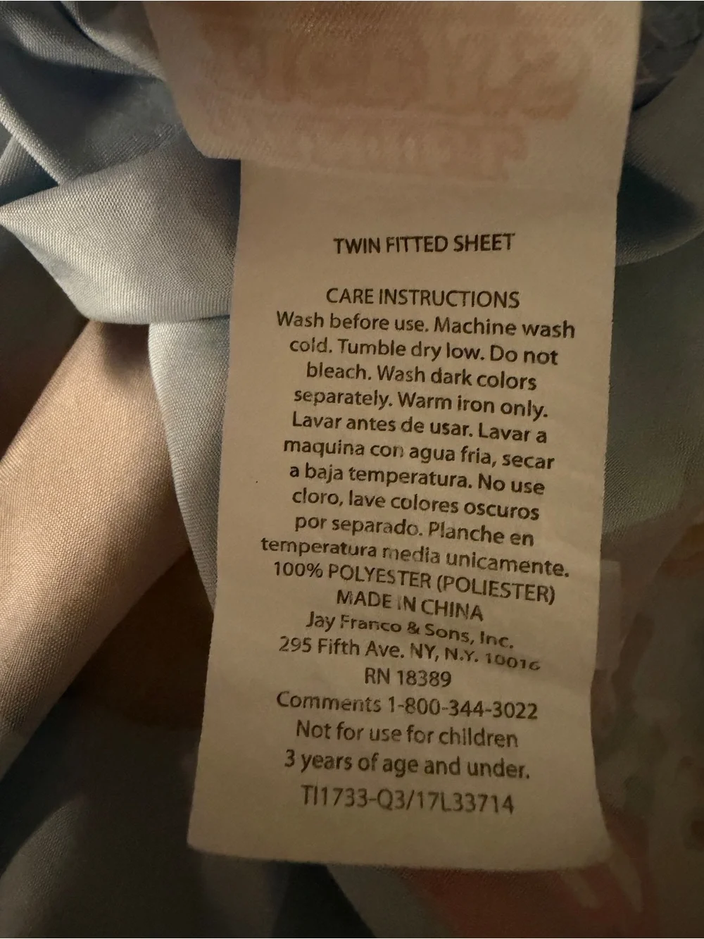 Daniel Tiger TWIN Bedding Set- Fitted Sheet, Flat Sheet & Pillow Case VTG EUC
